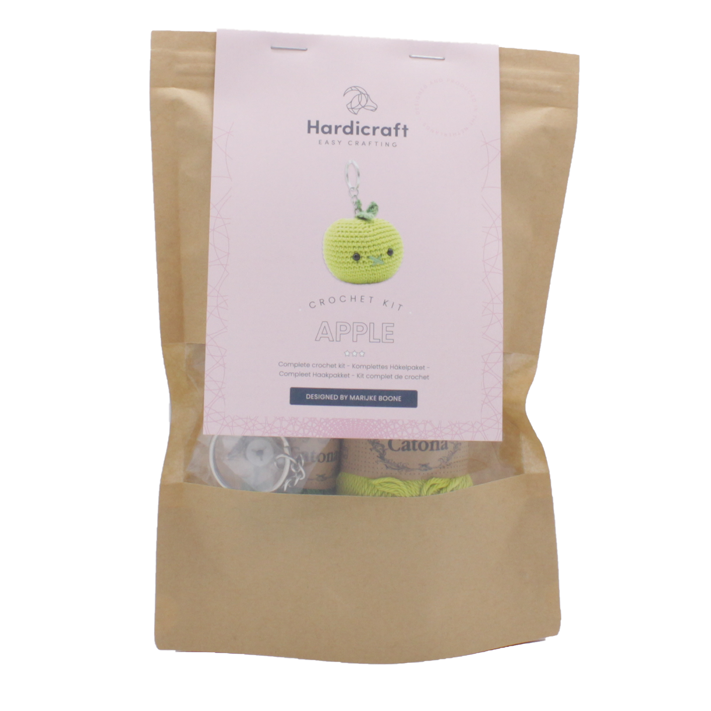 Hardicraft – Engroshandel Strikke-/hækleartikler – DIY hæklekit – æble4