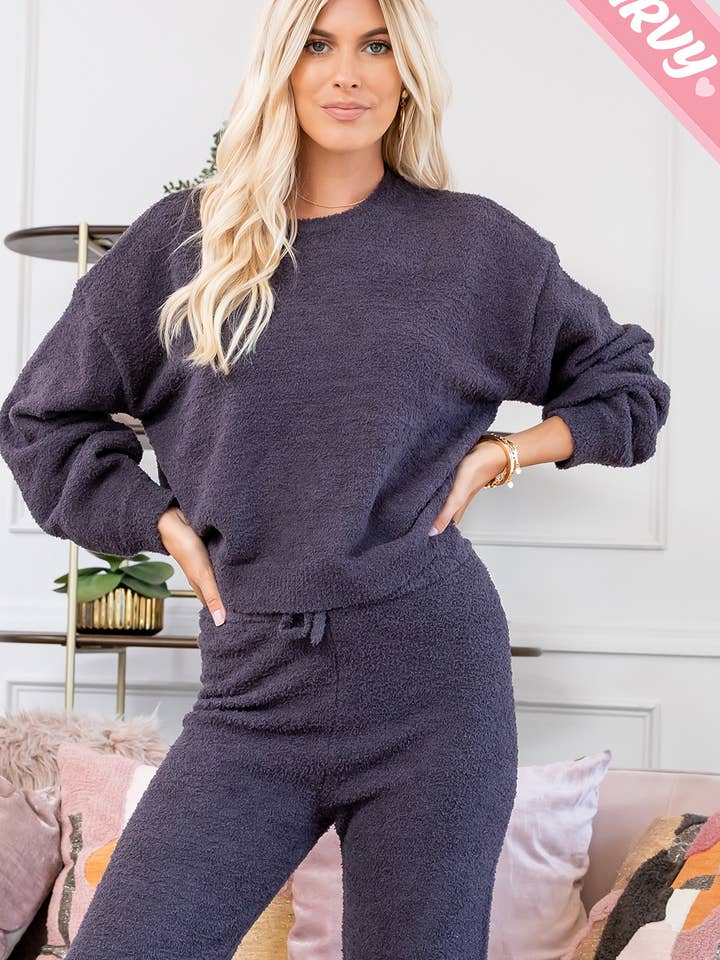 Sweet Lovely by Jen - Wholesale Knit Top - Women's - TEDDY CASUAL TOP PLUS SIZE23