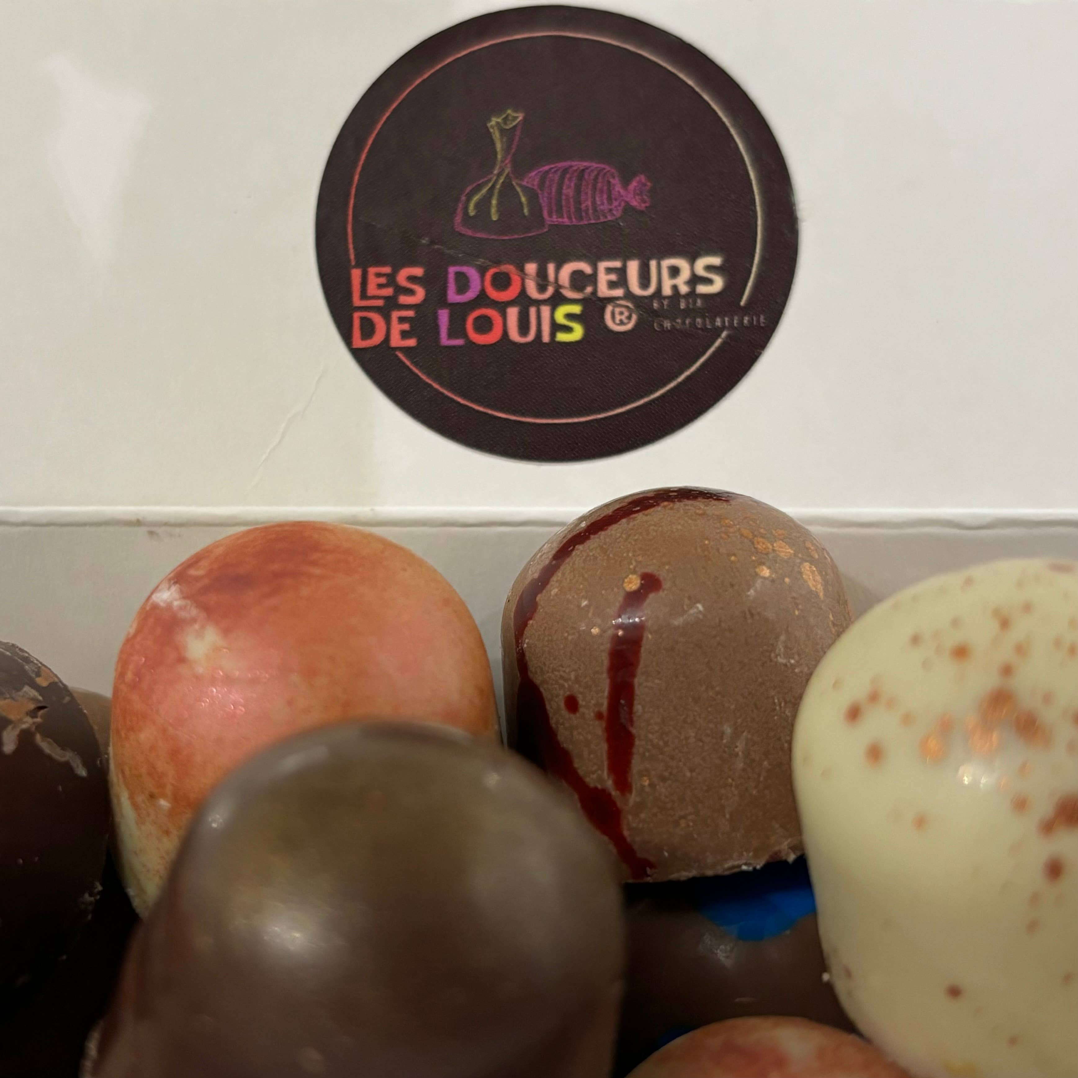 Les Douceurs de Louis - Wholesale Chocolate Box - Filled chocolates in a box or box: 4 sizes available25