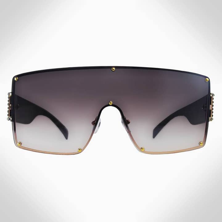 LUNETTES DE SOLEIL LUCI - GL1741 SHIELD pour la vente par Jimmy Crystal New York