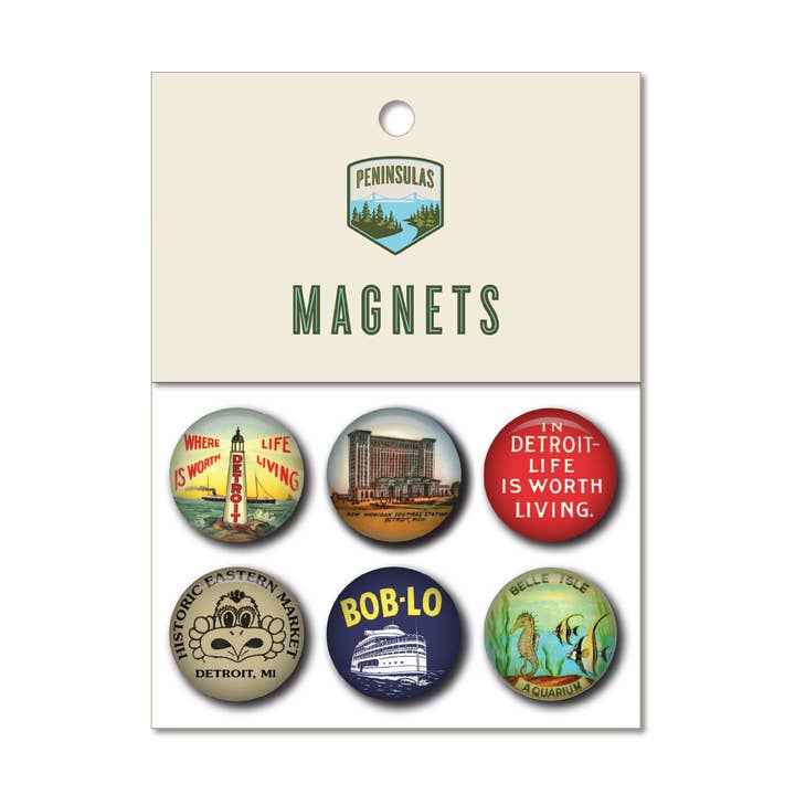 Detroit Magnet Pack #1 for wholesale by Peninsulas