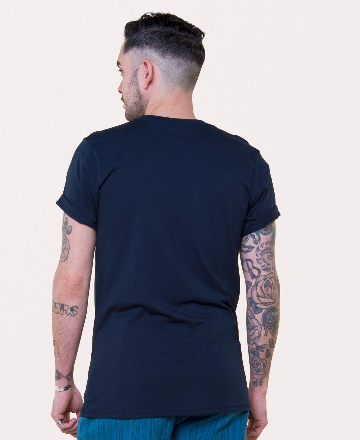 Soul Flower – Großhandel T-Shirt mit Siebdruck – Unisex – Baum des Lebens Bio-T-Shirt - Unisex - Retro Grafik T-Shirts4