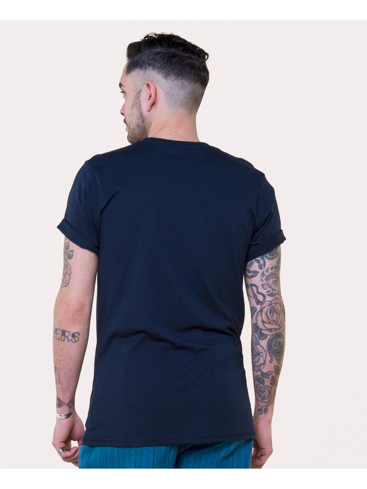 Soul Flower - Wholesale Screen printed t-shirt – unisex - Tree Of Life Organic T-Shirt - Unisex4