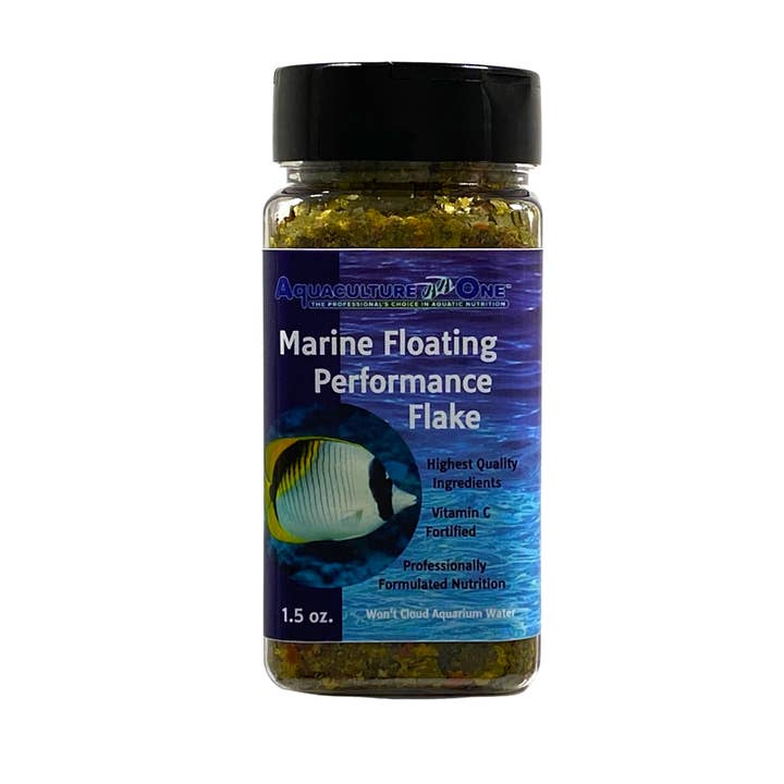 TropicZone - Wholesale Pet Food - Not Cat/Dog - Aquaculture-One Marine Floating Performance Flake