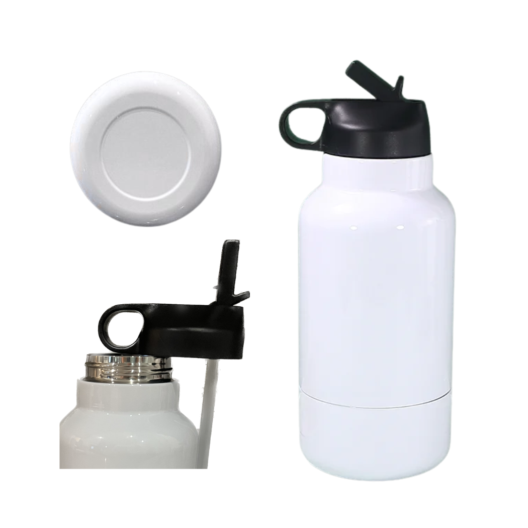 Sublimation Kings of Florida - Wholesale Water Bottle - 32oz Water bottle and dog bowl with flip lid - Sublimation2