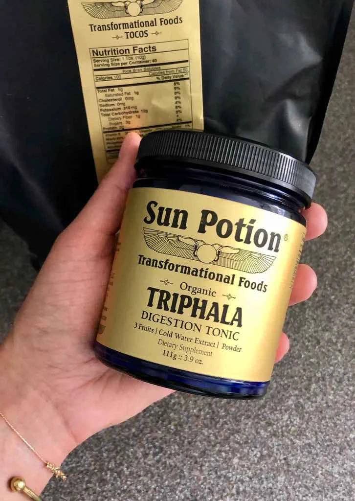 Sun Potion - Wholesale Protein/Superfood Powder - Triphala (Organic Cold Water Extract Powder)1