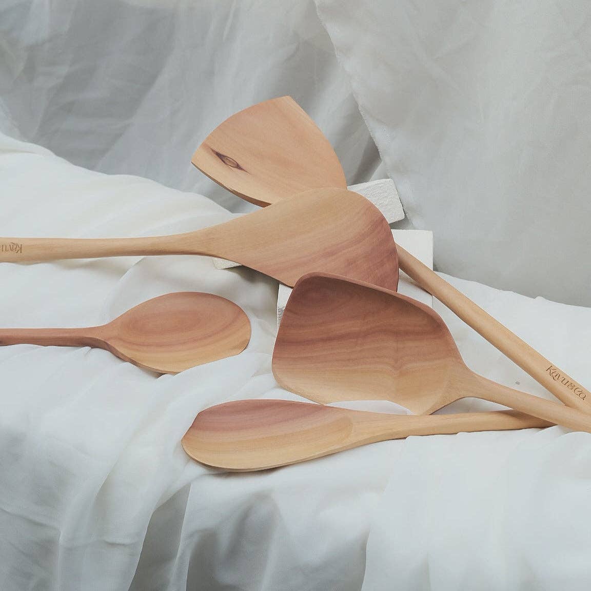 Kayu&Co. - Wholesale Spatula/Turner - The Artisan Wood Spatula Set – 5 Piece1