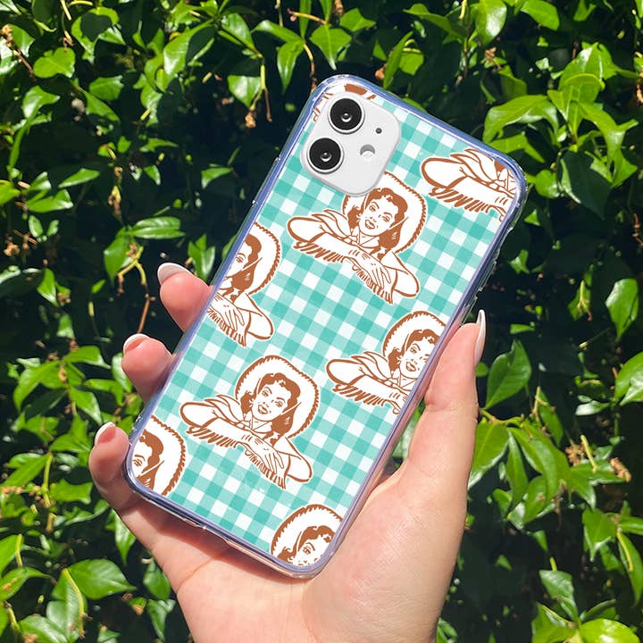 Vintage Cowgirl Phone Case for wholesale by The Goblin Saloon