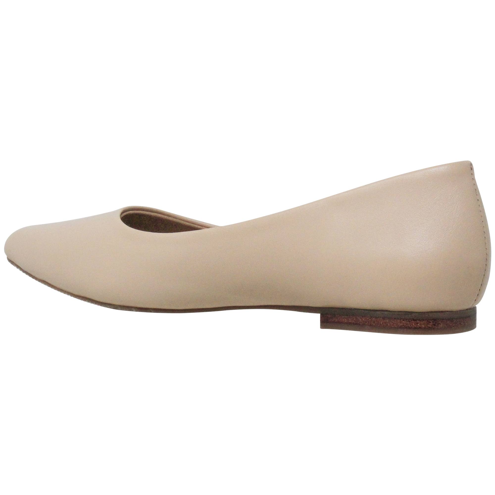SOBEYO - Wholesale Flats - Women's - Pointed Toe Genuine Leather Ballet Flats Memory Foam Cushion3