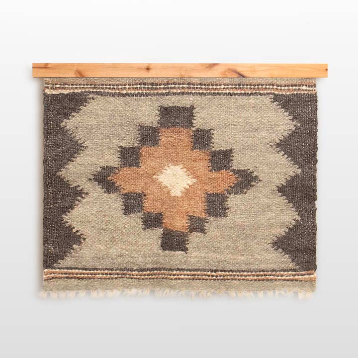Myr (Peace) Wool Wall Hanging for wholesale by Hustle & Blush