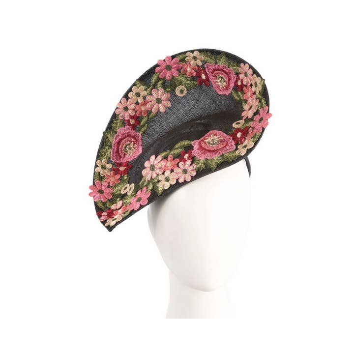 Max Alexander by Cupids Millinery Melbourne - Wholesale Fascinator hat – Women's - Floral Embroidered Fascinator by Fillies Collection