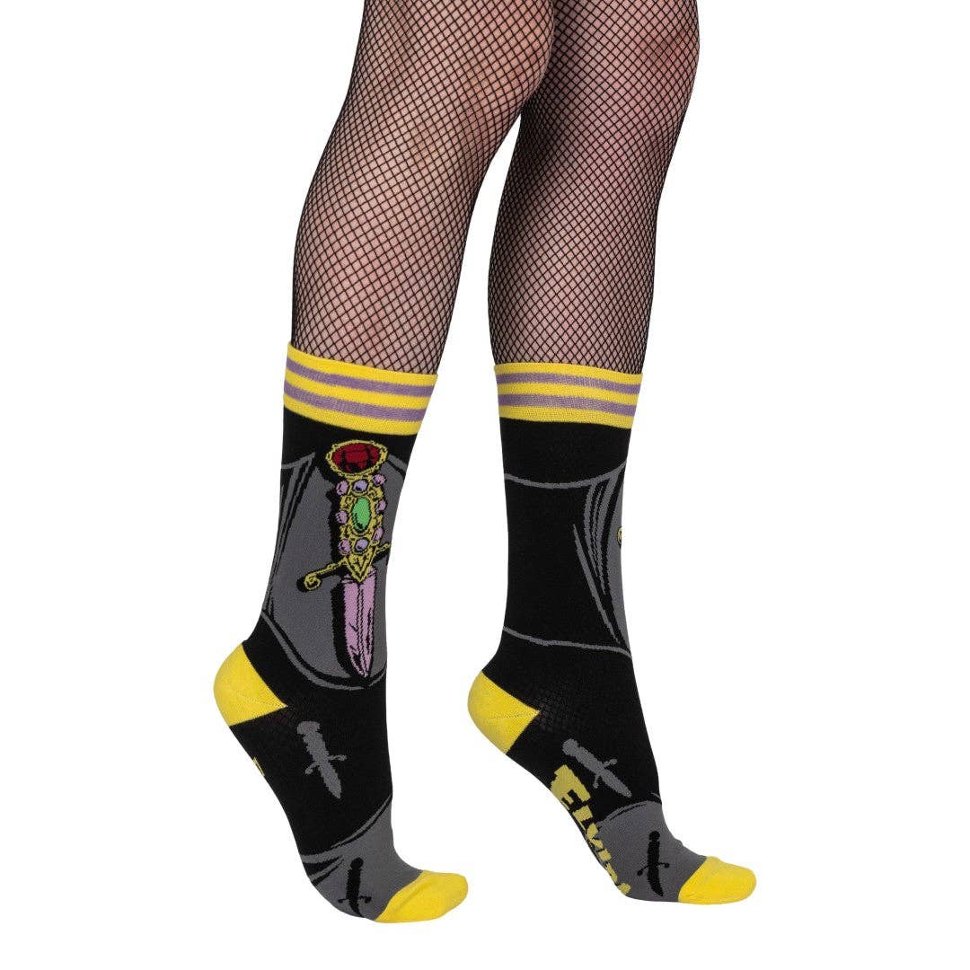 FootClothes LLC - Wholesale Socks - Unisex - Elvira I Cut You Crew Socks5