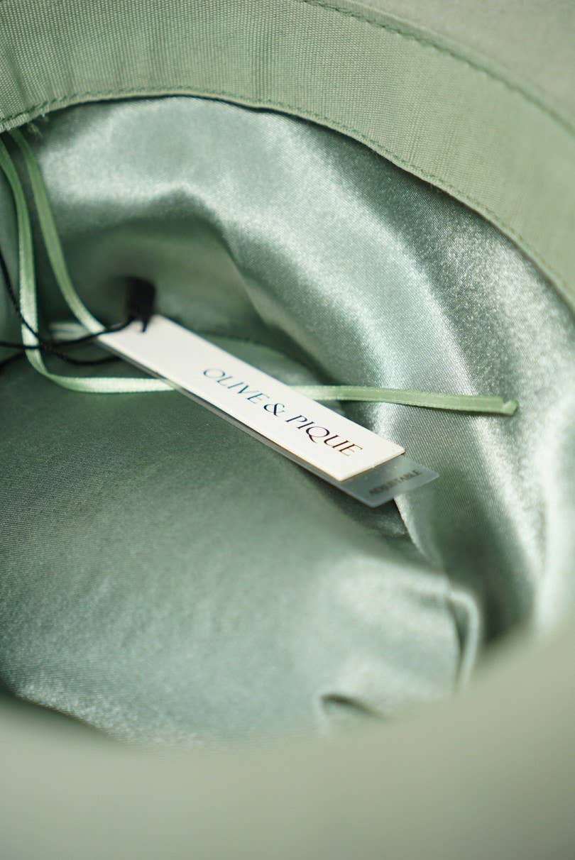 Olive & Pique - Wholesale Fedora - Women's - BARRY - Signature 100% Wool Felt Rancher Hat, Sage3