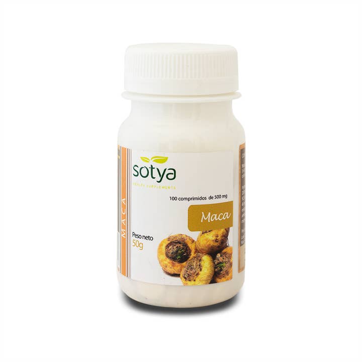 Pridahofarma - Venta al por mayor Suplementos/vitaminas para beber - SOTYA Maca 100 comprimidos