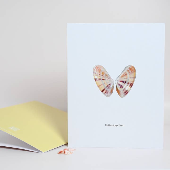 Better Together - Greeting Card for wholesale by Jessie Perez Art