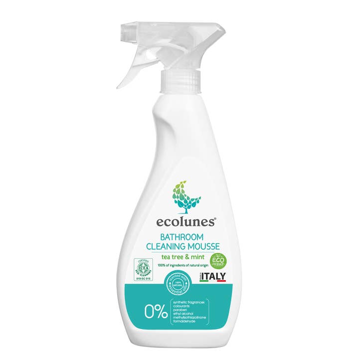 Bathroom Cleaning Mousse Tea Tree & Mint for wholesale by Ecolunes