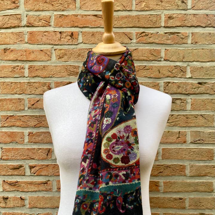 NATYAM SCARF - 100% WOOL and other Purchase Wholesale wool patterns. Free Returns & Net 60 Terms on Faire trending on Faire.