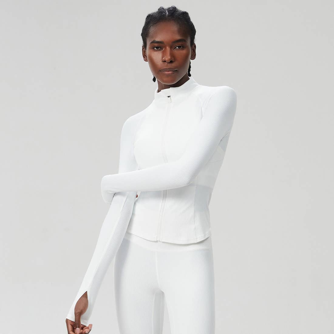 Sodalemon – wholesale Sportjacka - Dam – Damjacka med hög krage och midjeformande funktion för yoga och löpning20