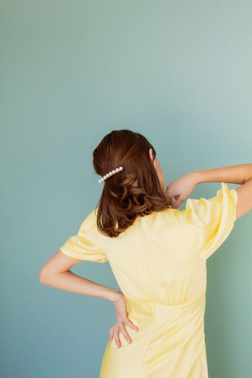 Shop Andi - Vente Barrette – femme - Barrette à perles classique3