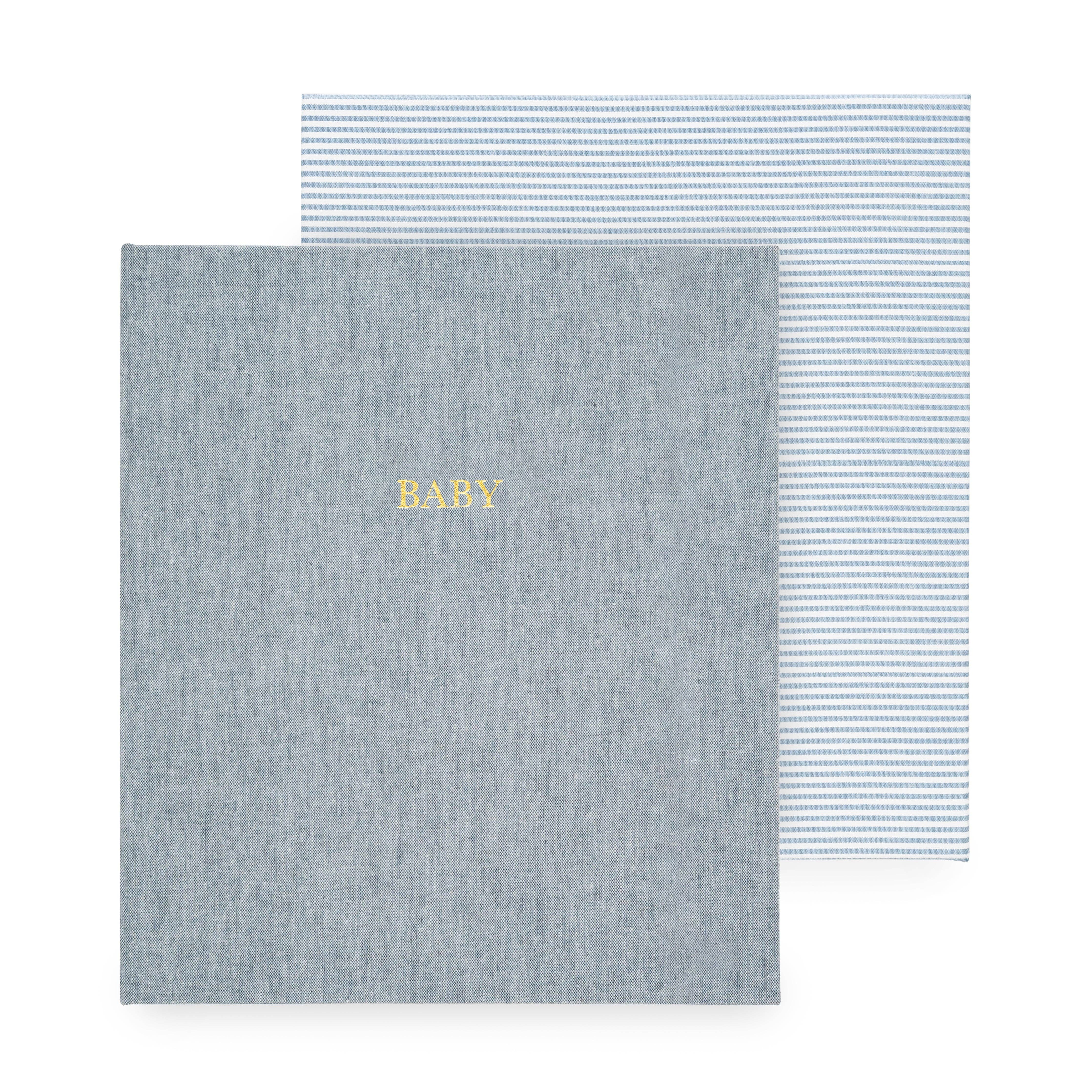 Sugar Paper - Wholesale Memory Book - Kids & Baby - The Baby Book, Chambray2