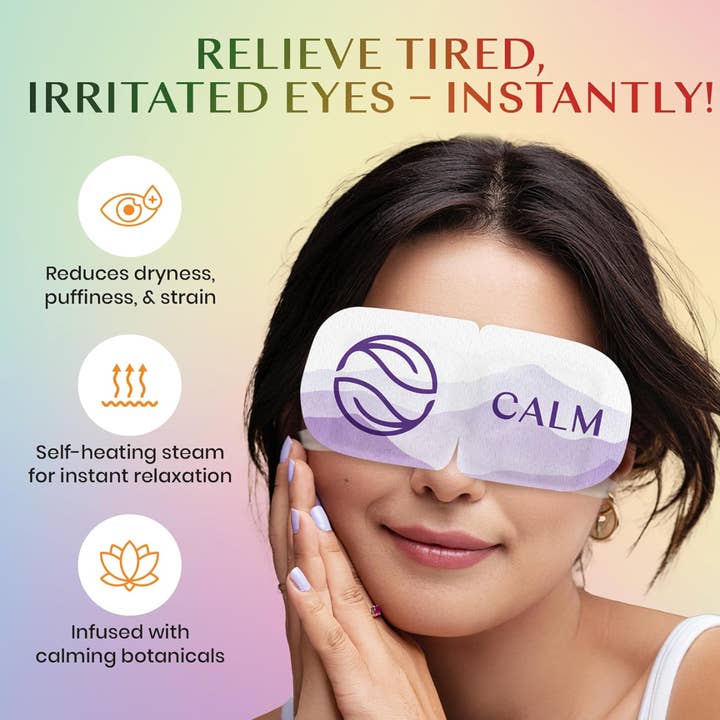 Best Beauty Group - Wholesale Sleep/Eye Mask - BODY RESTORE Steam Eye Mask Spa Relax Five Packs or Single
