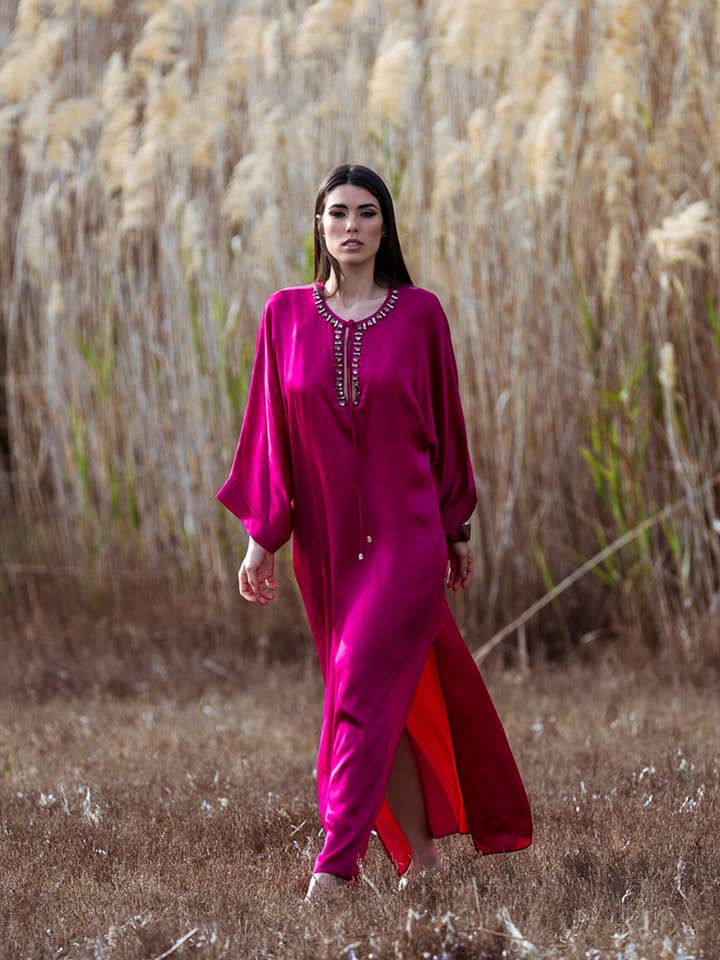 Long Pierres Kaftan för wholesale av KELLE' CAPRI