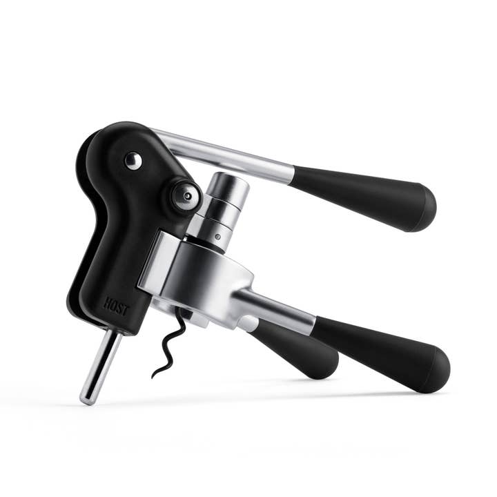 Lever Corkscrew Multi Opener Set with Stand Set of 4 for wholesale by HOST
