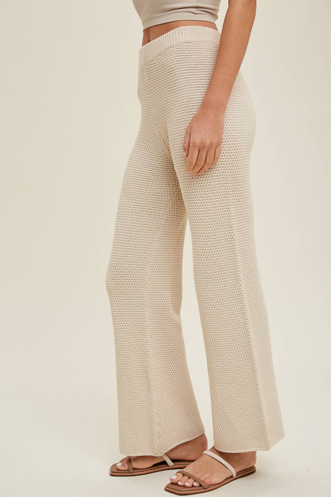 Wishlist Apparel - Wholesale Pants - Women's - TEXTURED SWEATER PANTS / WL22-7514B5