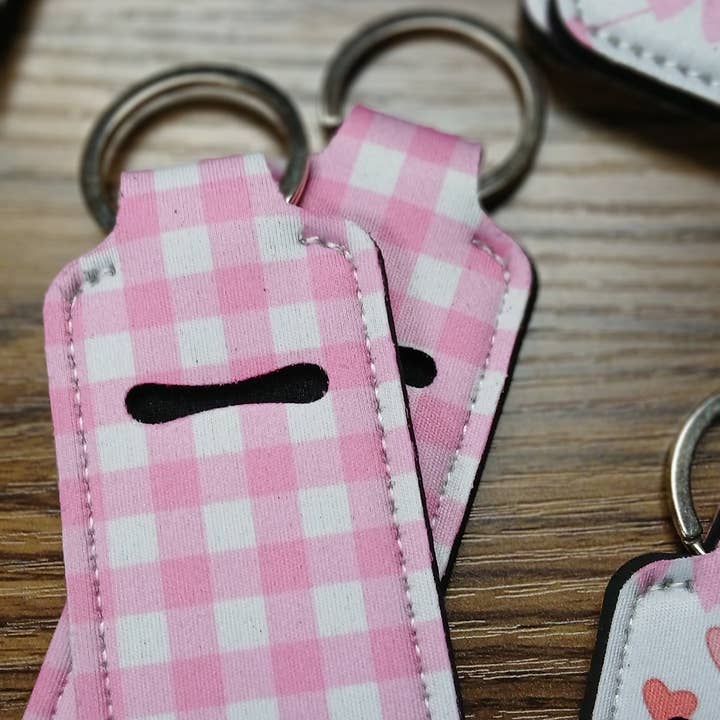 MadeByHBK - Wholesale Keychain - Unisex - Heart and Bows Lipgloss Keychain Holders7