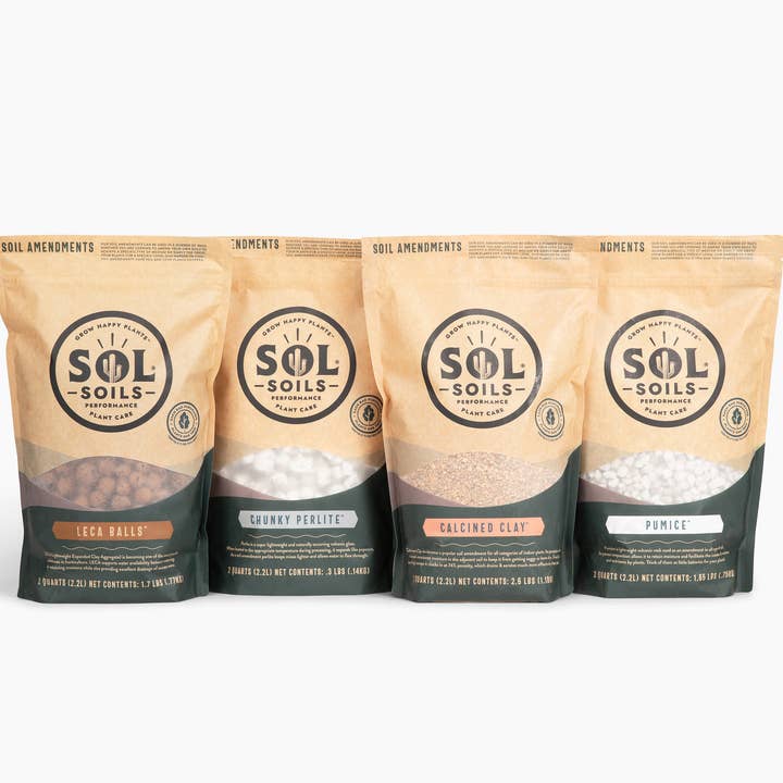 Sol Soils - Wholesale Planting/Potting Soil - Amendments (2Qt) Chunky Perlite