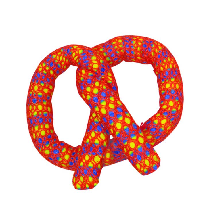 Catstages Catnip Plaque Away Pretzel Dental Cat Chew Toy for wholesale by Pet Palette Distribution