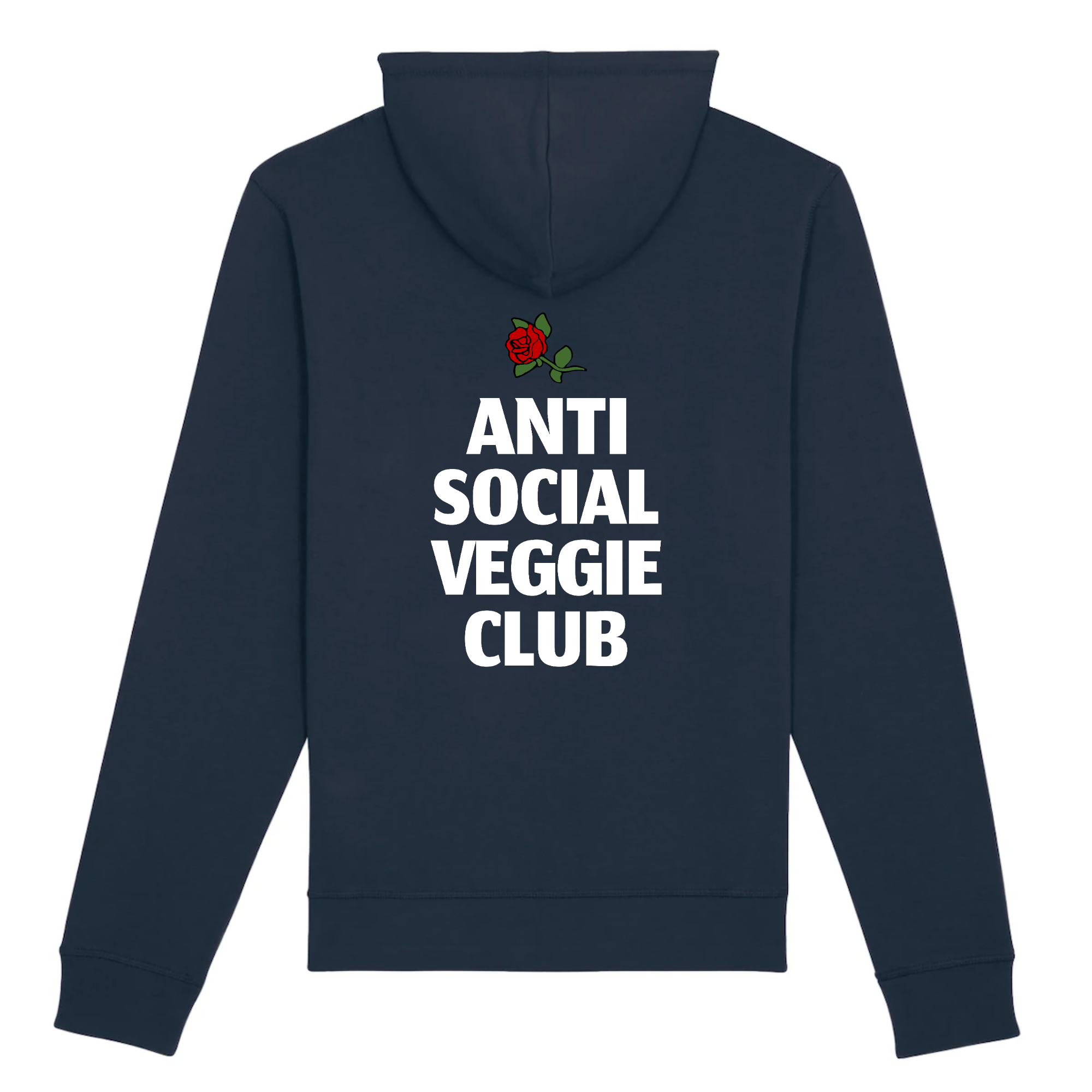 Oat Milk Club - Wholesale Hoodie - Women's - Anti Social Veggie Club - Organic Cotton Hoodie2