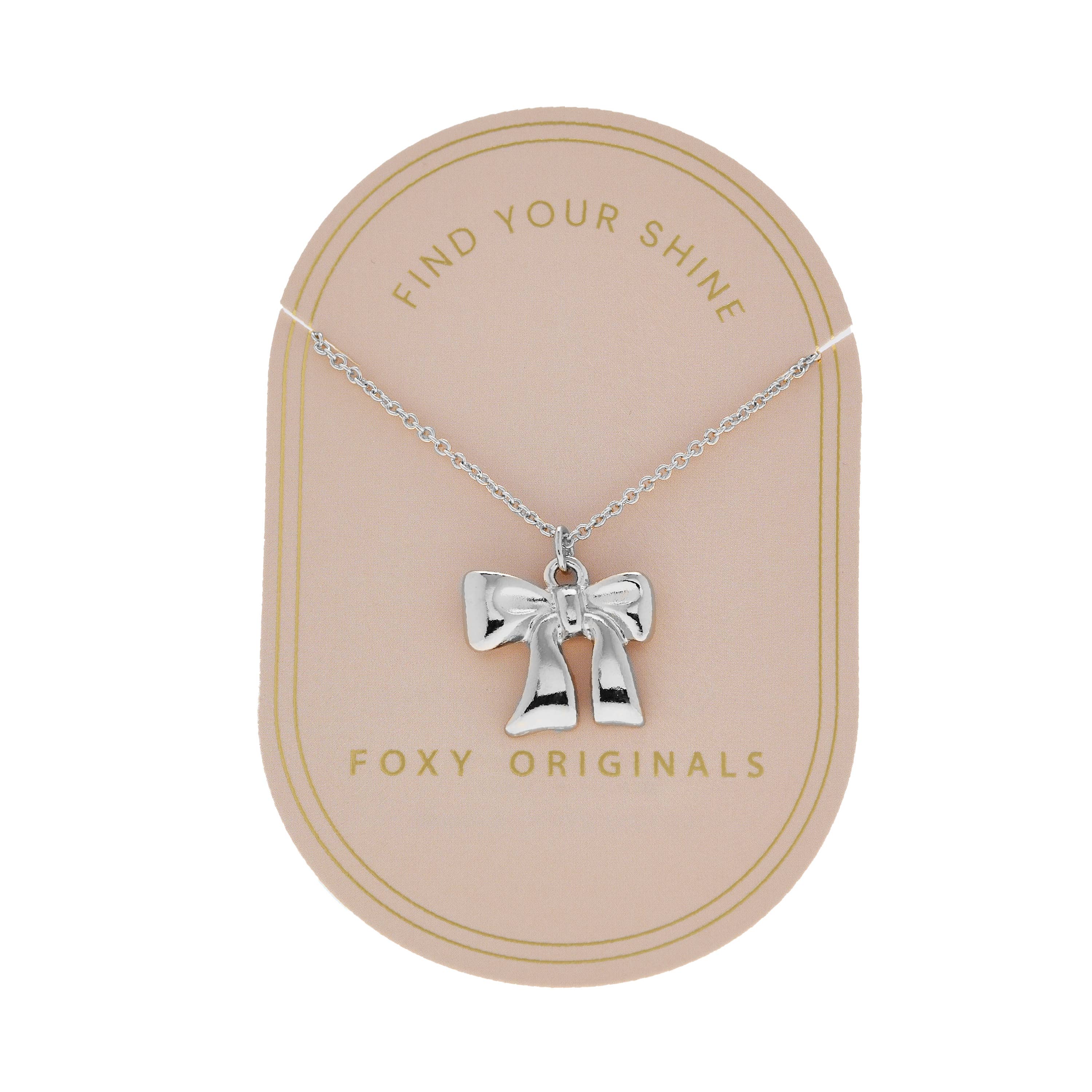 Foxy Originals - Wholesale Pendant/Charm Necklace - Bow Necklace | Christmas Accessories 20253