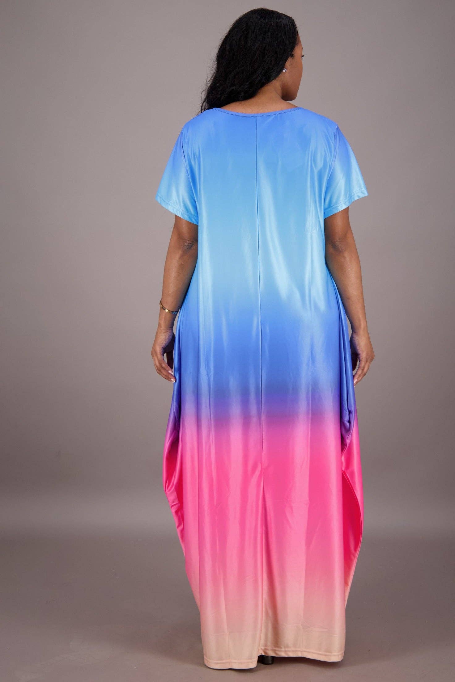 Advance Apparels - Wholesale Dress - Women's - Gradient Dye Faith Dress1