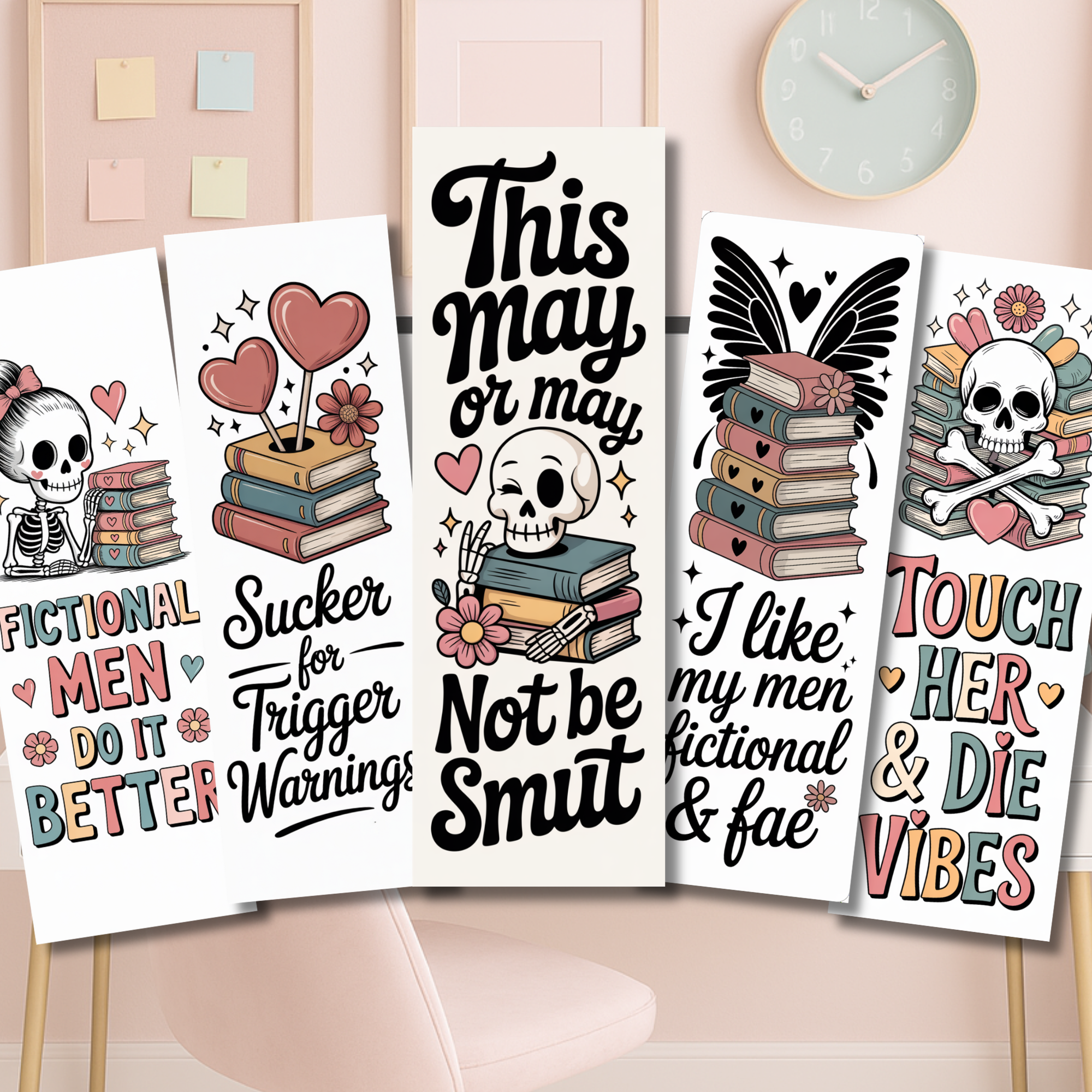 Auburn Row Design - Wholesale Bookmark - Smut Bookmarks Dark Romance Bookmarks Romantasy Bookmarks6