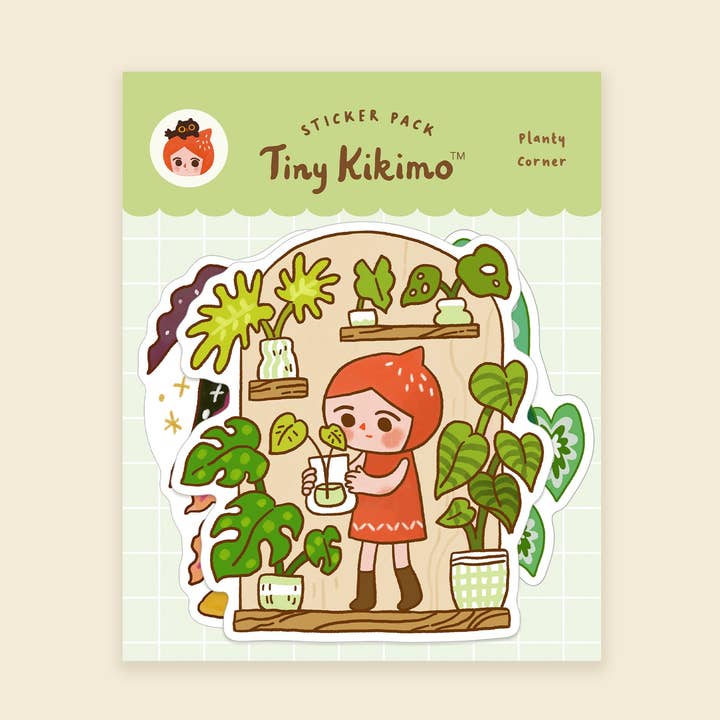 Planty Corner - Sticker Pack for wholesale by MoonQi.Art LLC