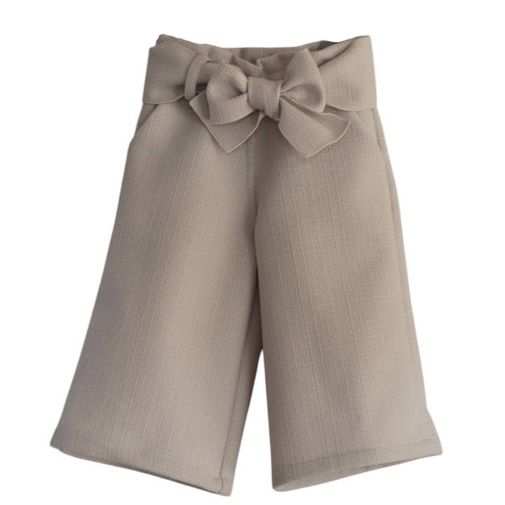 25719 Pantalon en tweed ivoire pour la vente par Phi Clothing