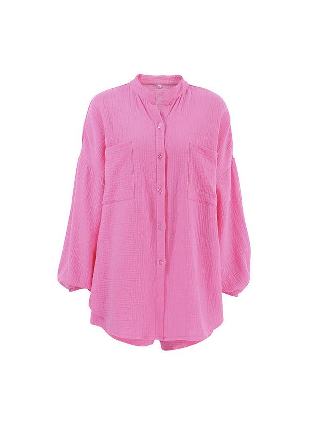 Solid Color Loose Casual Homewear Sets DPS2302 for wholesale by Dipped Shop