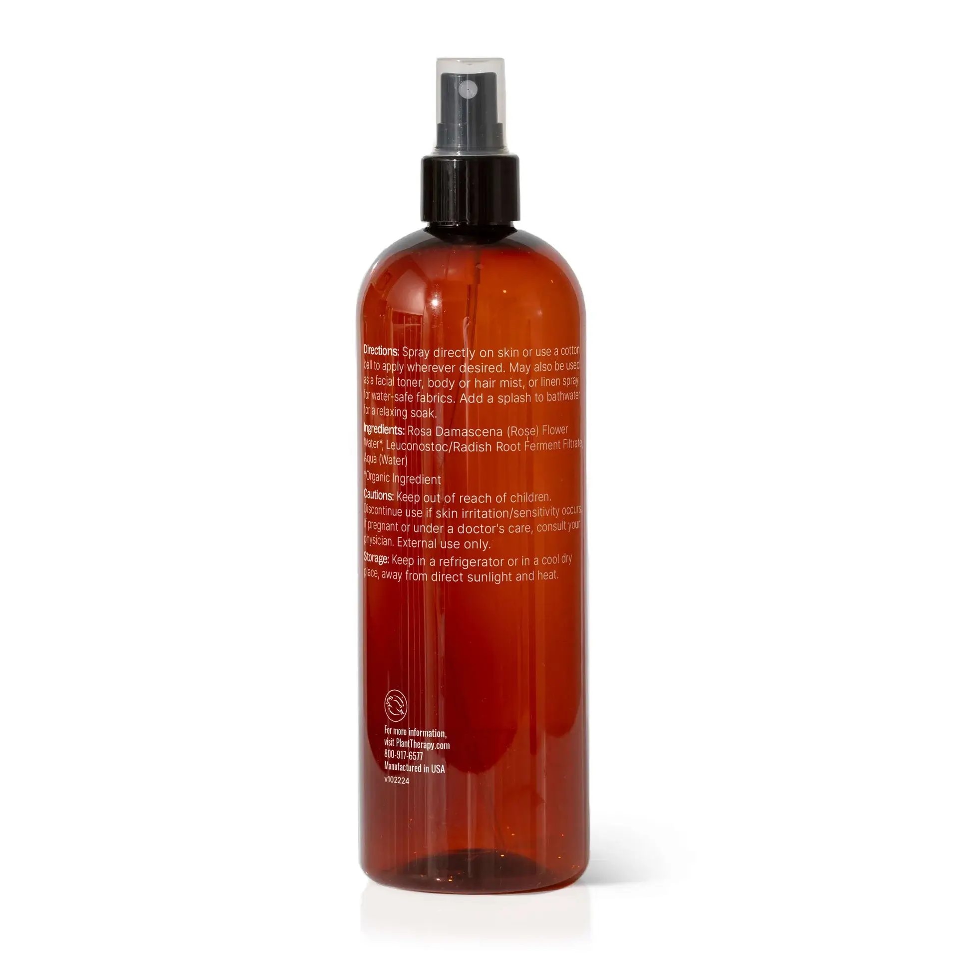 Plant Therapy - Wholesale Face & Body Mist/Water - Rose Hydrosol 16oz2