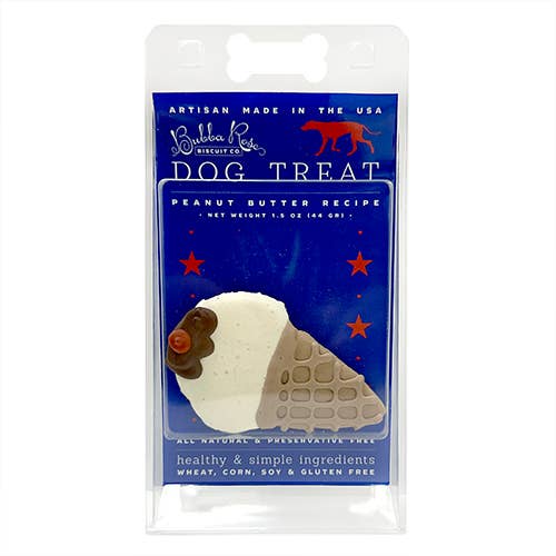 Bubba Rose Biscuit Co. - Wholesale Pet Treats - Dog - Ice Cream Cone1