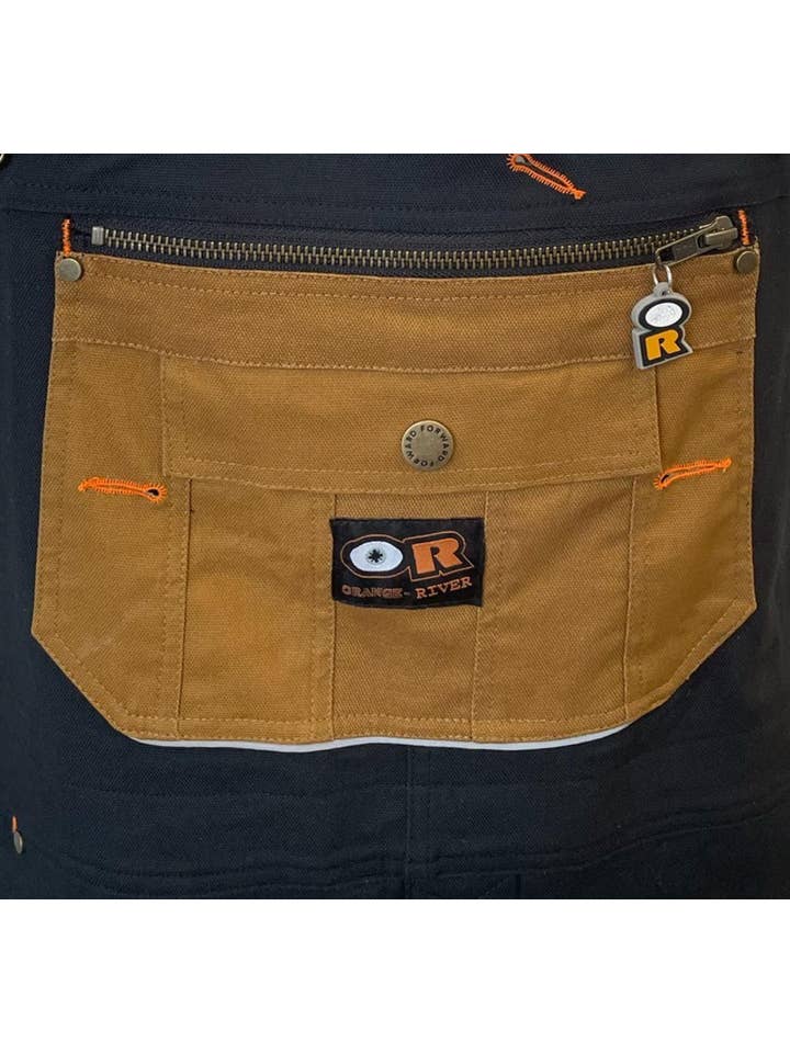 Orange River - Wholesale Overalls - Men’s - OR® BOBBY Canvas Stretch technology Men's Bib Overall3