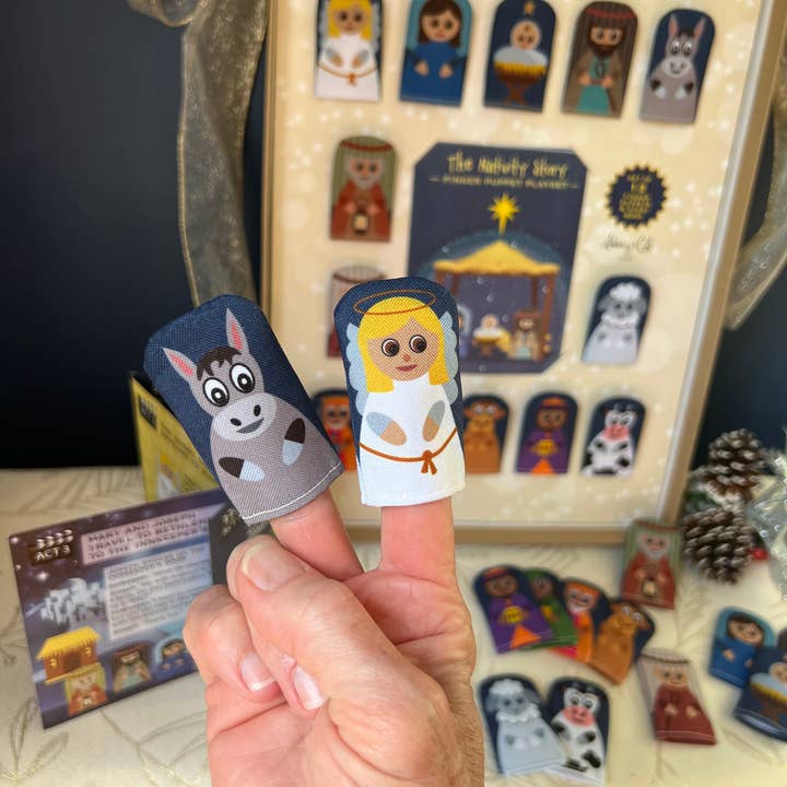 Abbey & CA Gift - Wholesale Finger Puppet - Kids & Baby - Nativity Finger Puppets