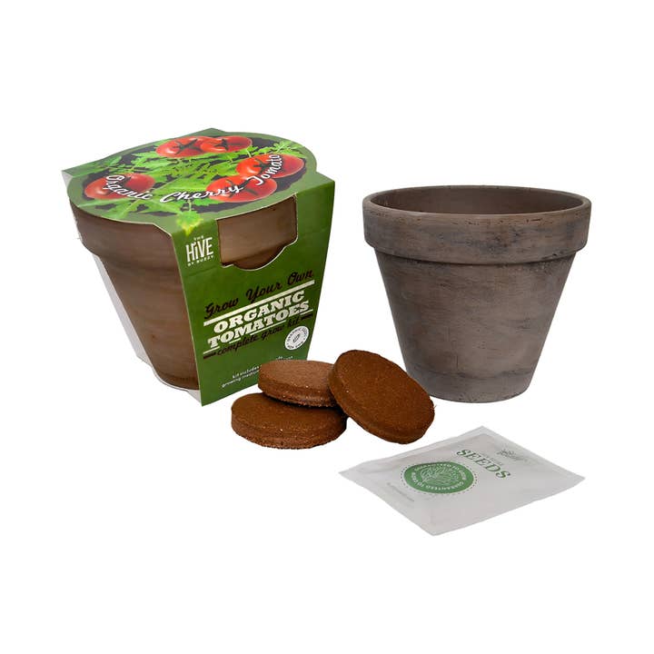 Buzzy Grow Gifts - Wholesale Plant Seeds - The Hive: Grow Your Own Organic Tomatoes Complete Grow Kit1