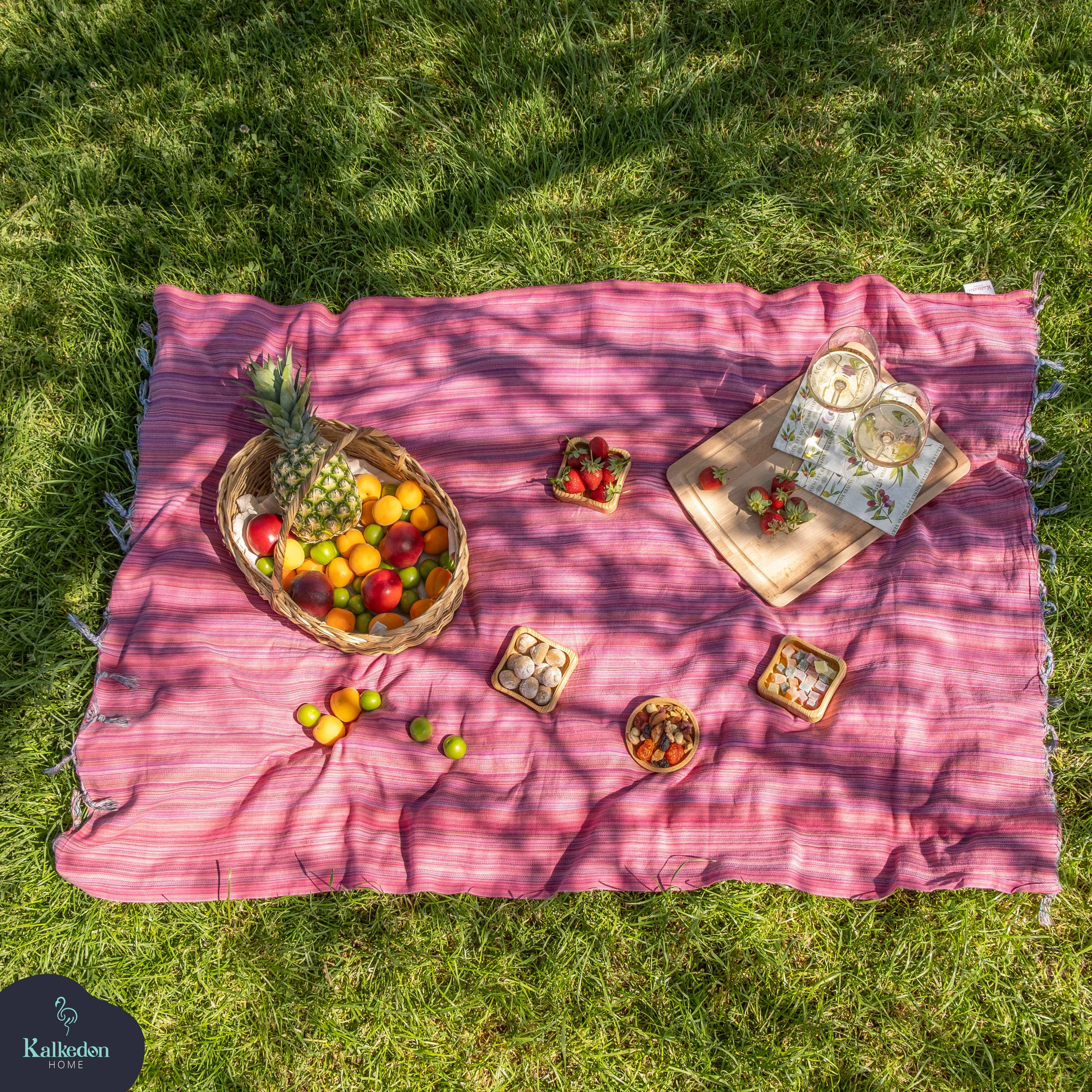 Kalkedon Towels - Wholesale Beach Towel - Rainbow Beach Towel | Turkish Towel | Sarong | Beach Wrap1