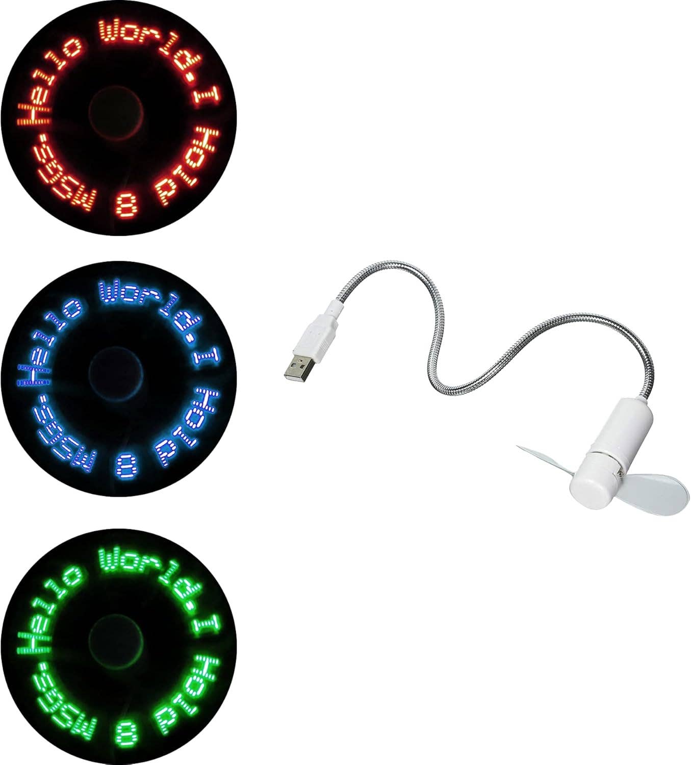 AZ Trading & Import (Toys, RC Toys & More) - Wholesale Handheld Electric Fan - LED Fan (Red)1