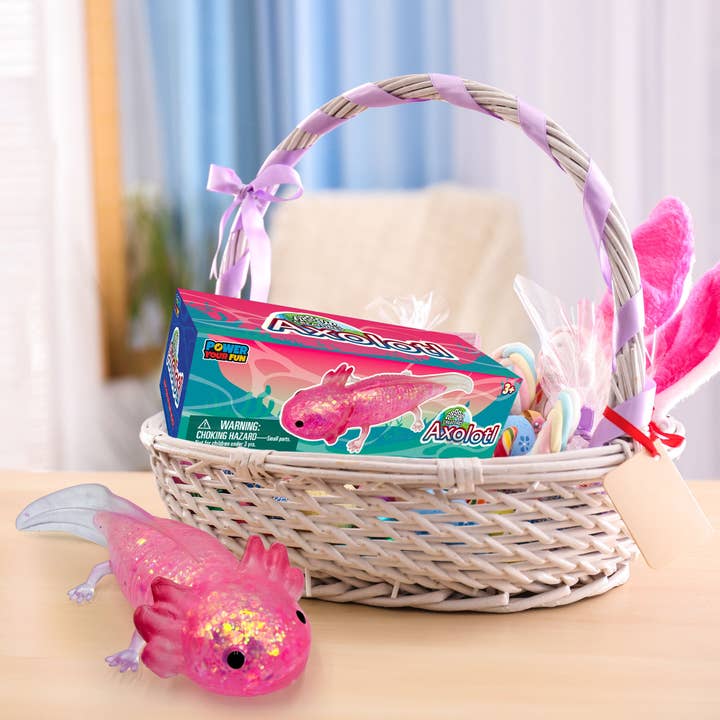 Arggh! Creatures Axolotl Stress Ball for wholesale by USA Toyz