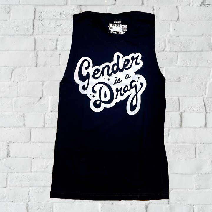 Gender is a Drag Tanktop für den Großhandel von Support the T
