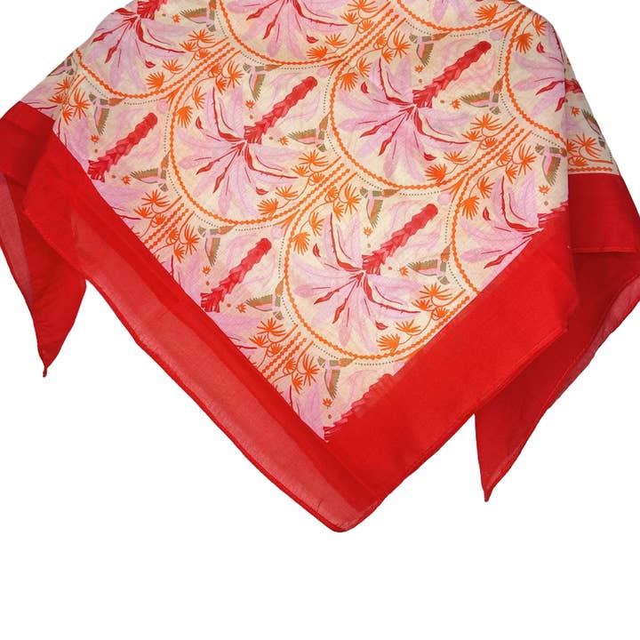 Orice - Wholesale Scarf - Women's - Medium-sized orange scarf - Orice12