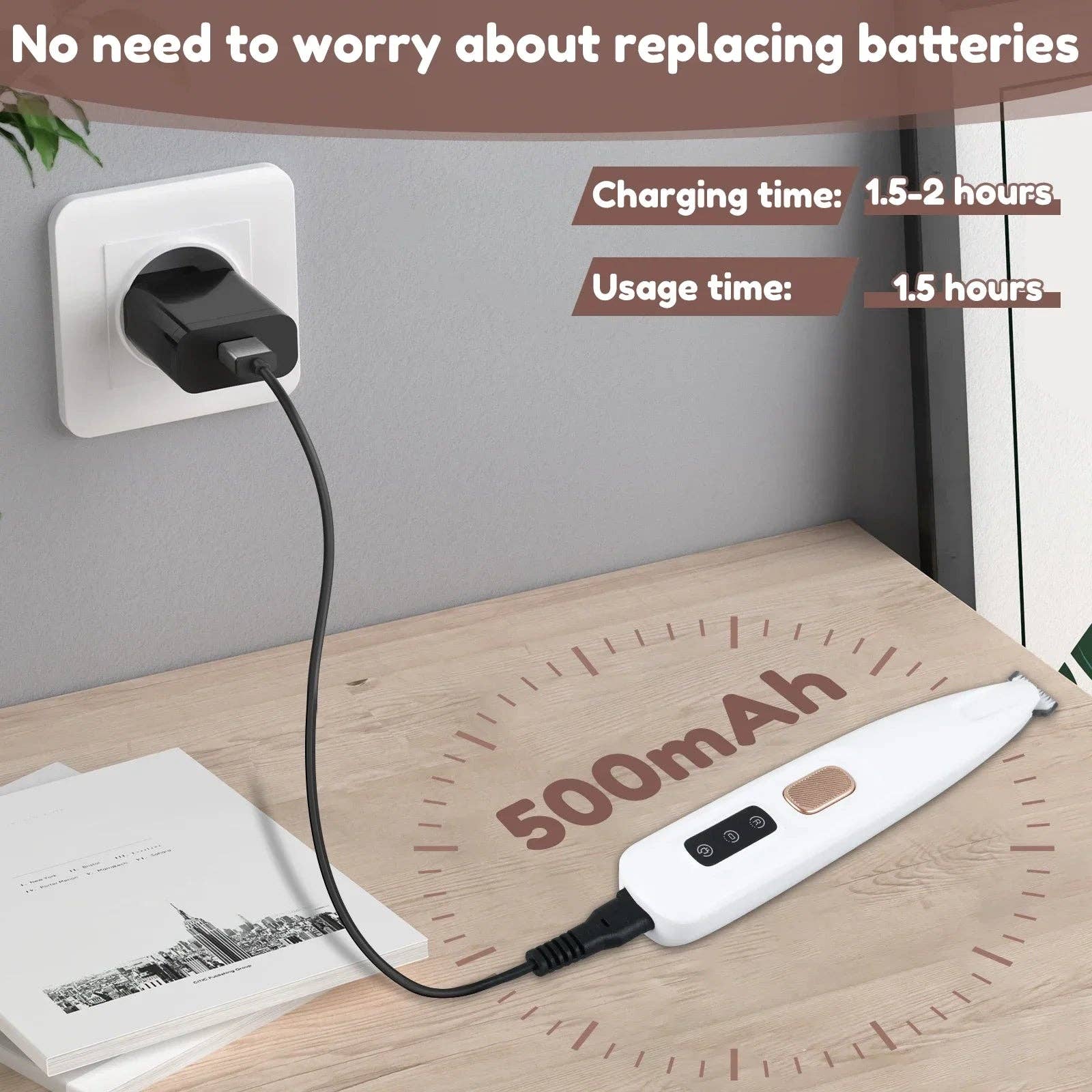 geassorteerd Waterdichte LED Trimmer voor Hondentenen - Vacht- en Nagelverzorging voor groothandel op Faire2