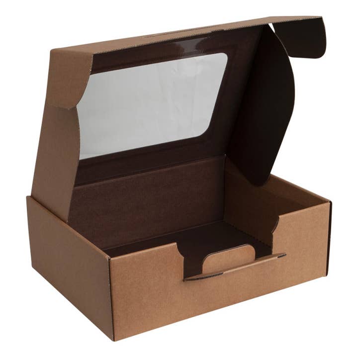 Deffrennes - Wholesale Decorative Box - Rectangular kraft cardboard case with chocolate interior2